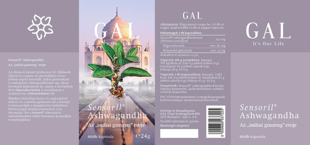 GAL Sensoril® Ashwagandha leírás