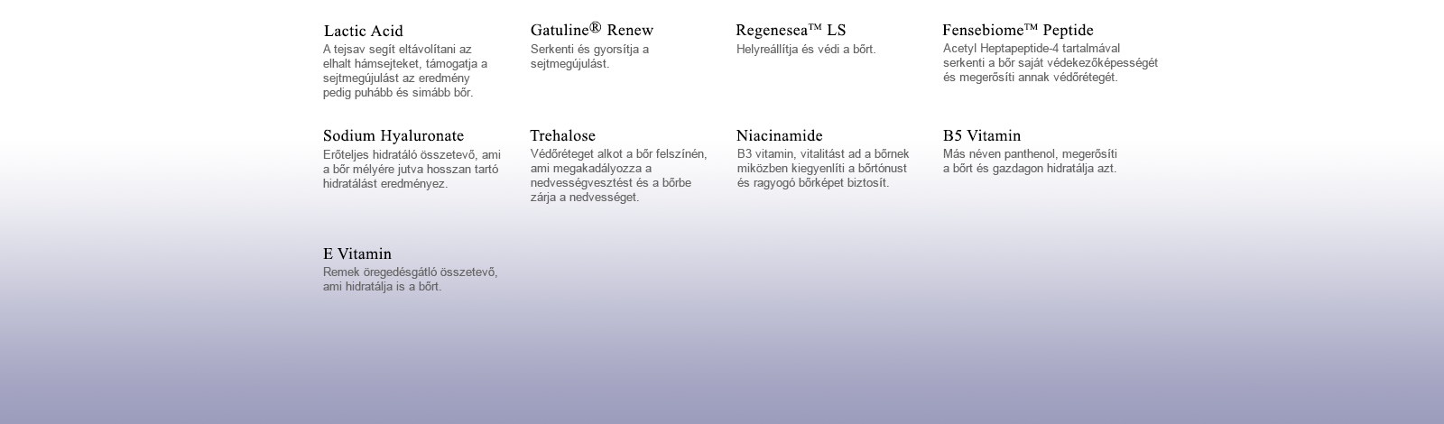 NARUKO am+pm hámlasztó 5% tejsavval 30g infografika 2