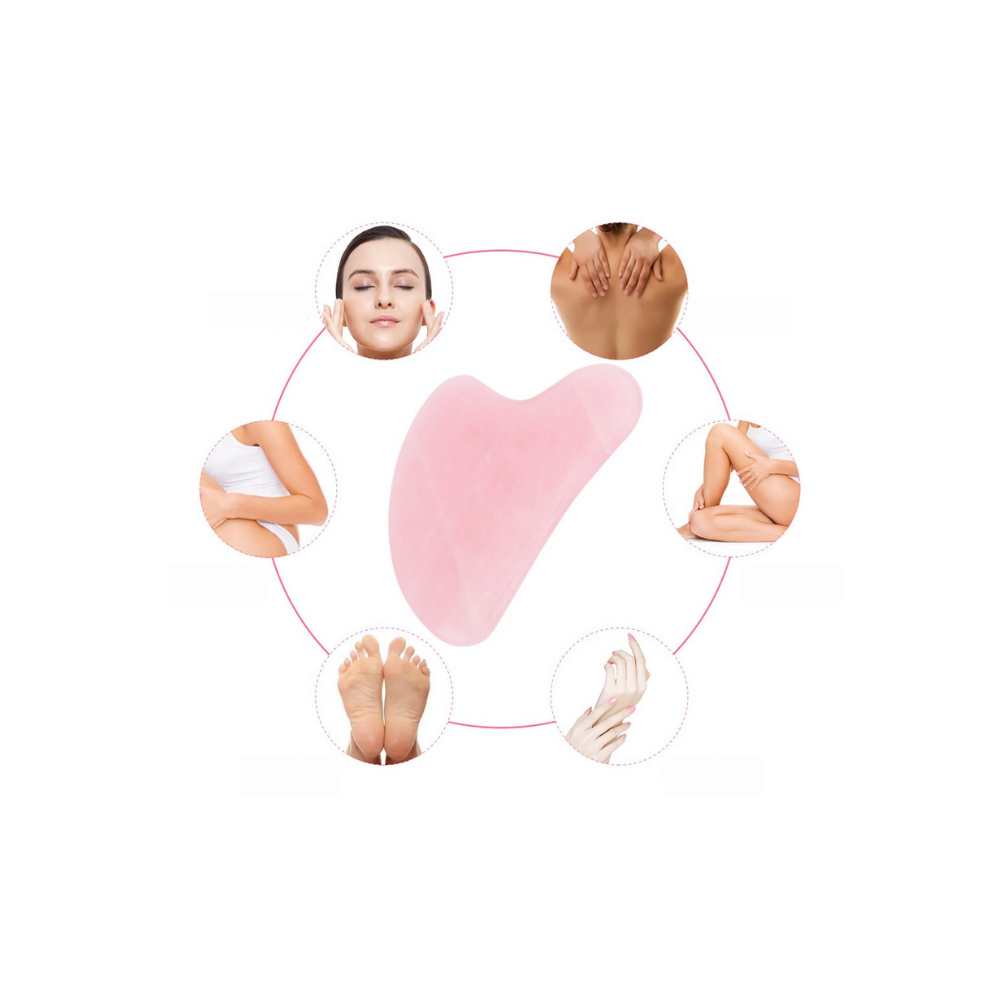 Gua Sha masszázskő használata